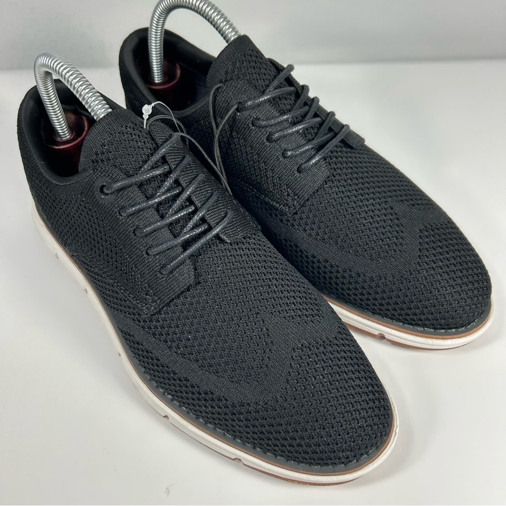 Brand NEW Swims Olsen Knit Oxford Shoe Black Casual Dress Sneakers; Men’s Size 7 - Picture 6 of 16